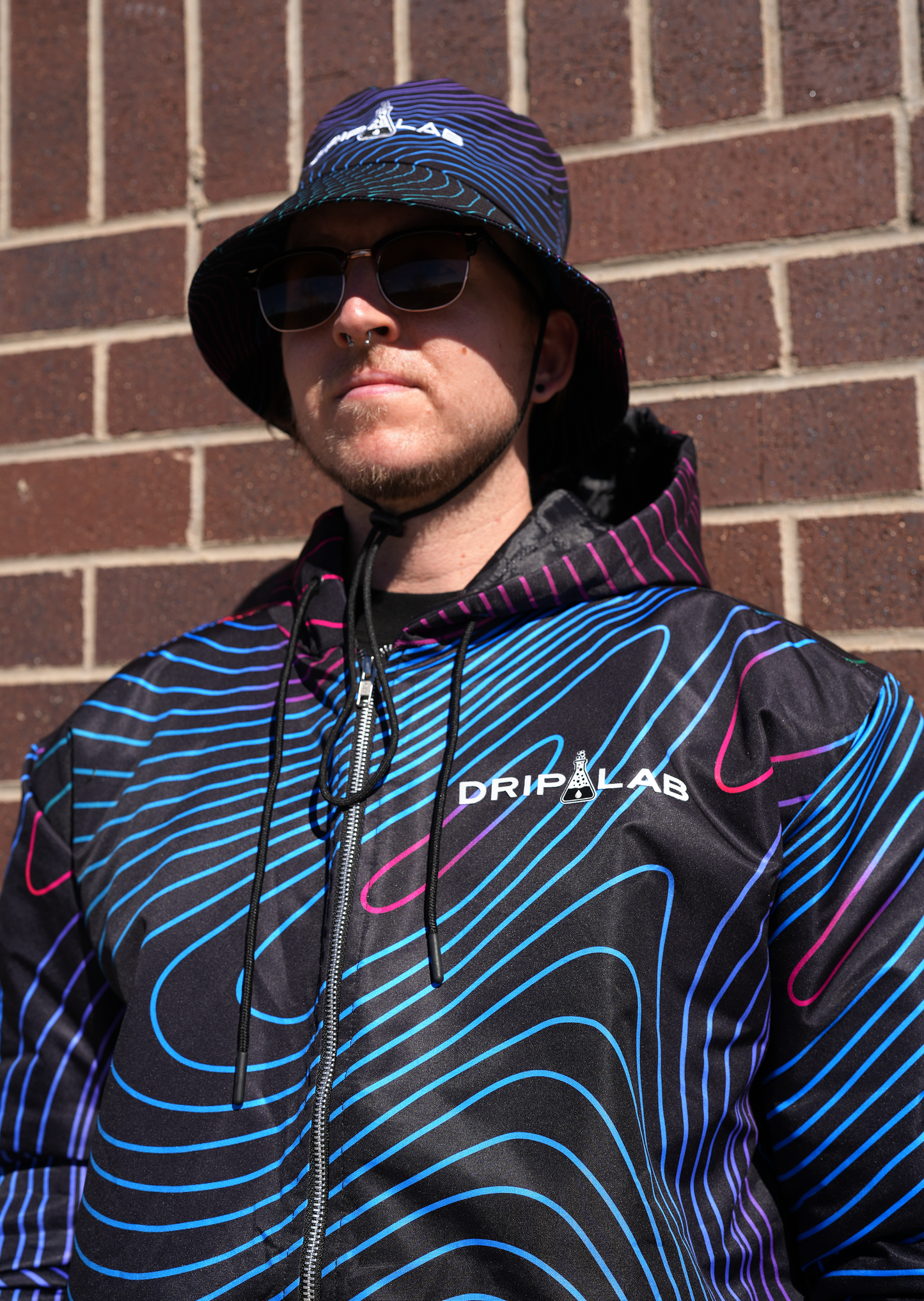 Wave Form Bucket Hat