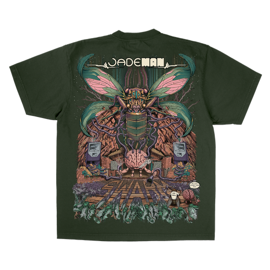 Jade Man Tee (Moss)
