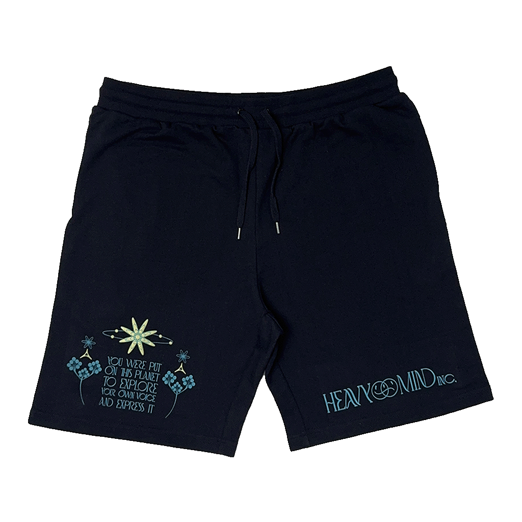Heavy Mind Shorts (Black) – The Drip Lab