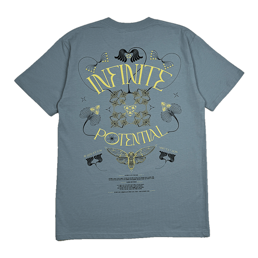 Heavy Mind Tee (Pale Blue)