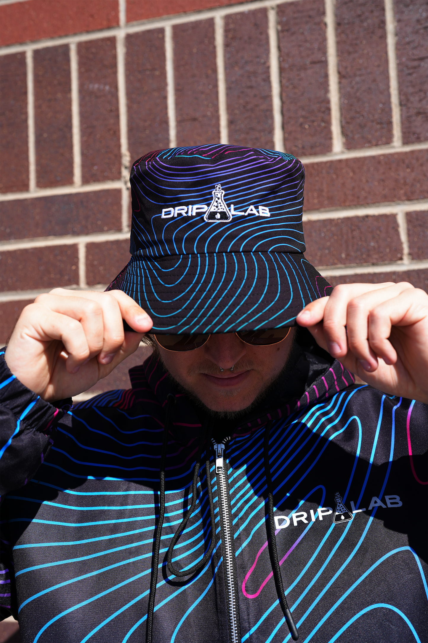 Wave Form Bucket Hat