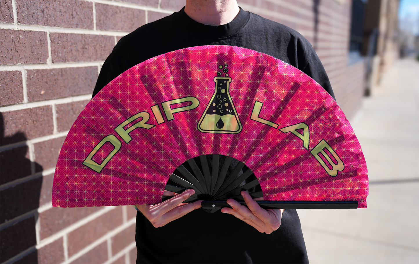 Split Conscious Bamboo Fan