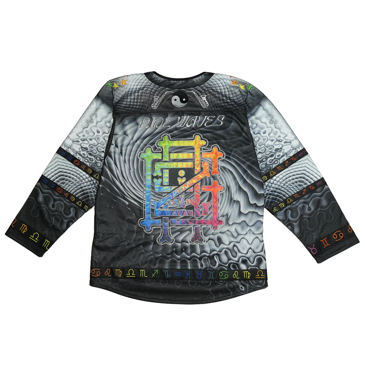 Cosmic Ripple Hockey Jersey Black (LE100)