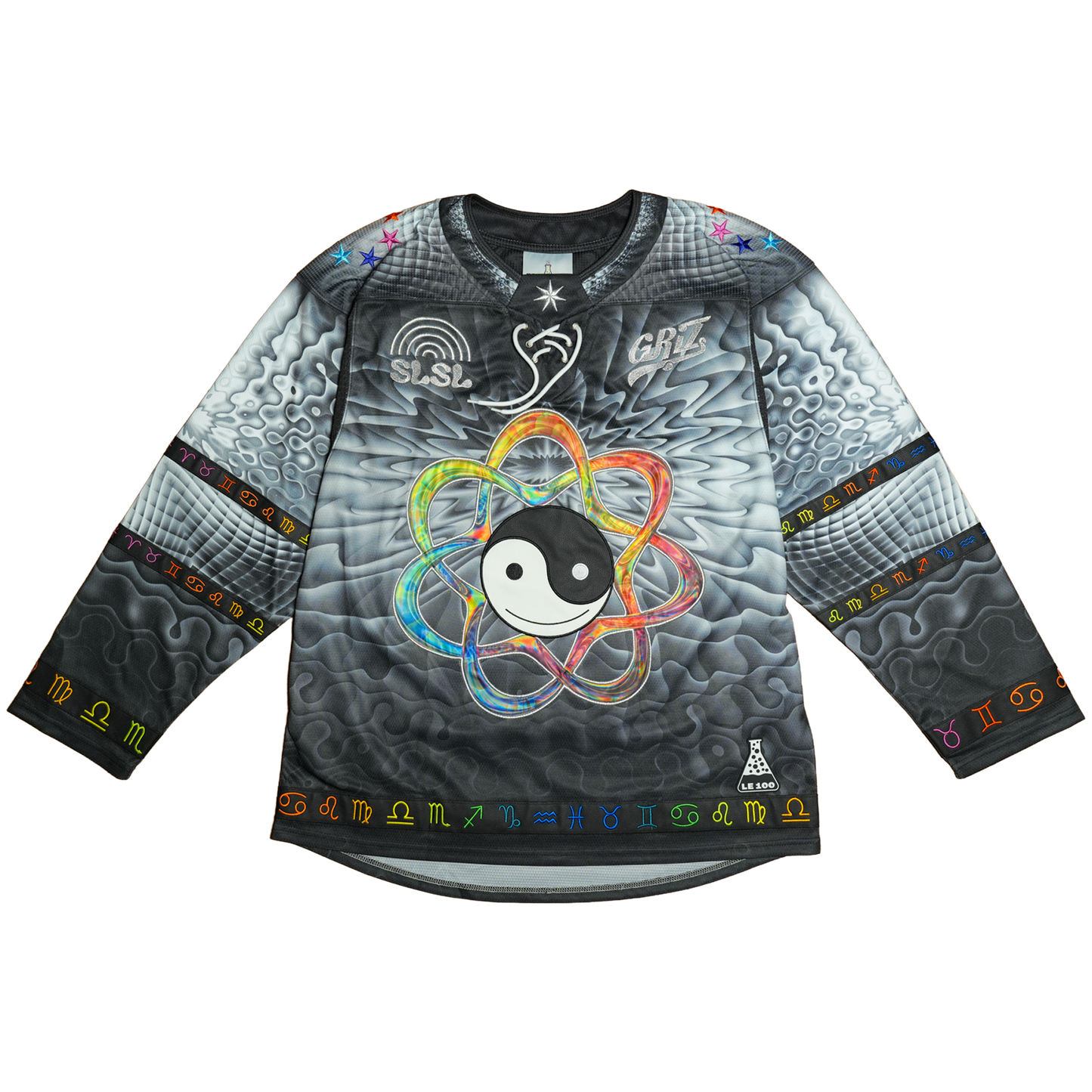 Cosmic Ripple Hockey Jersey Black (LE100)