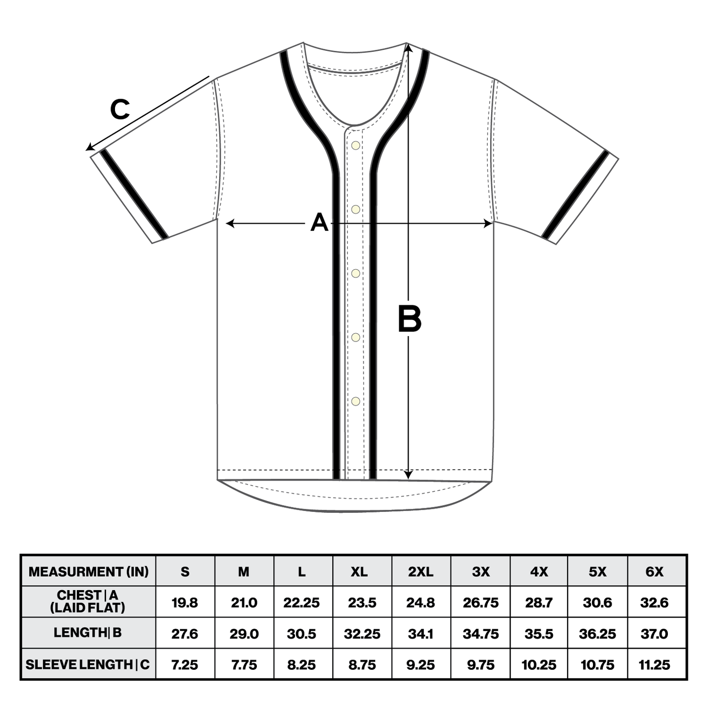 LE50 - Cicada Baseball Jersey