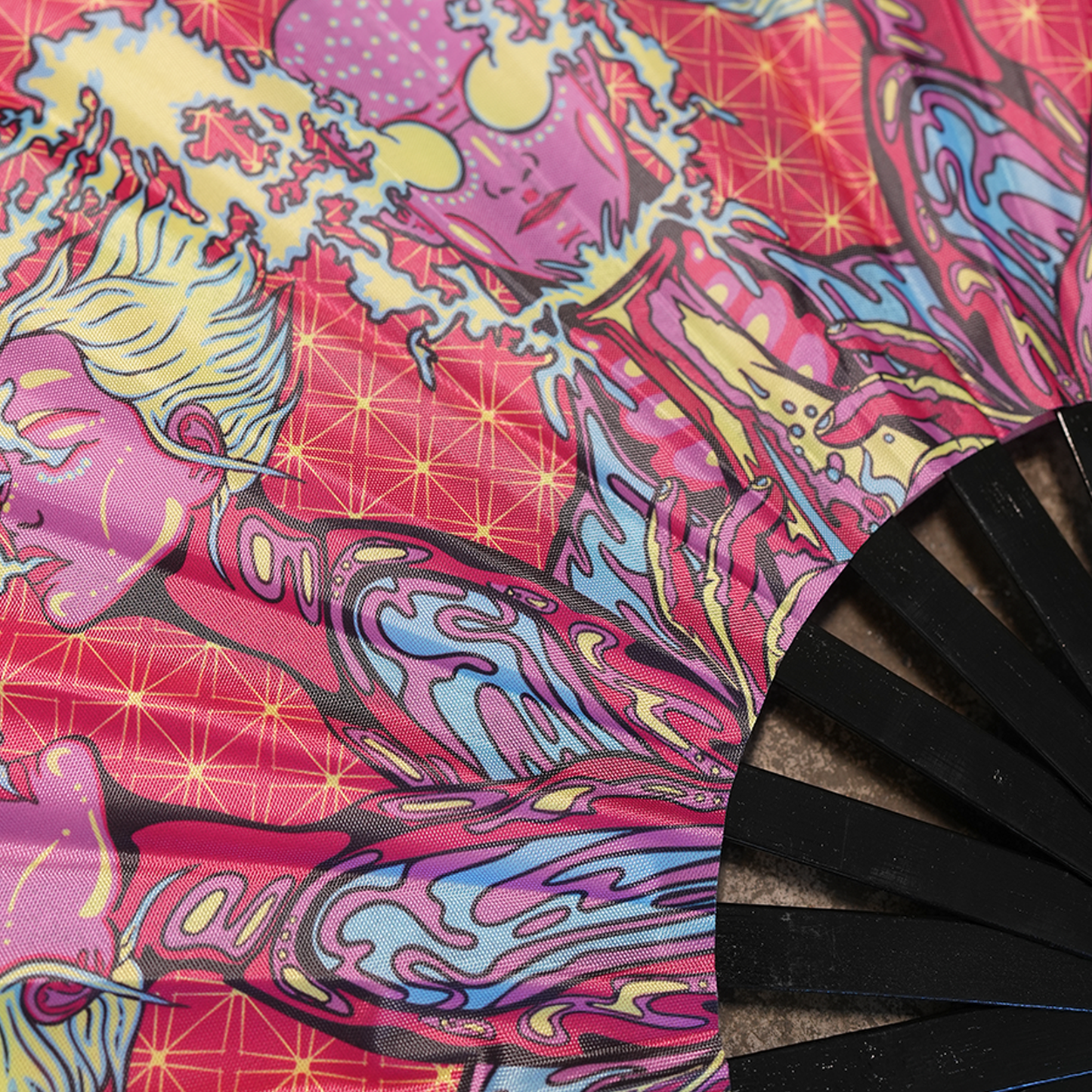 Split Conscious Bamboo Fan