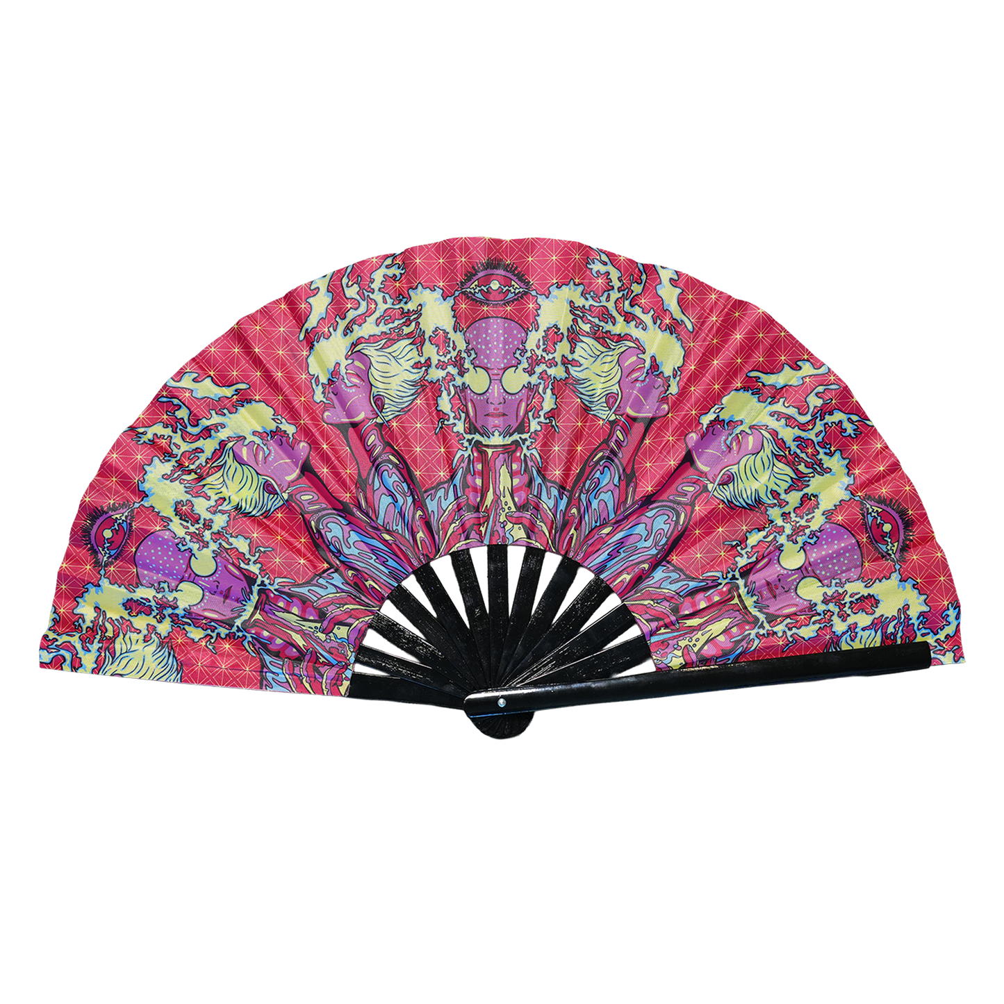 Split Conscious Bamboo Fan