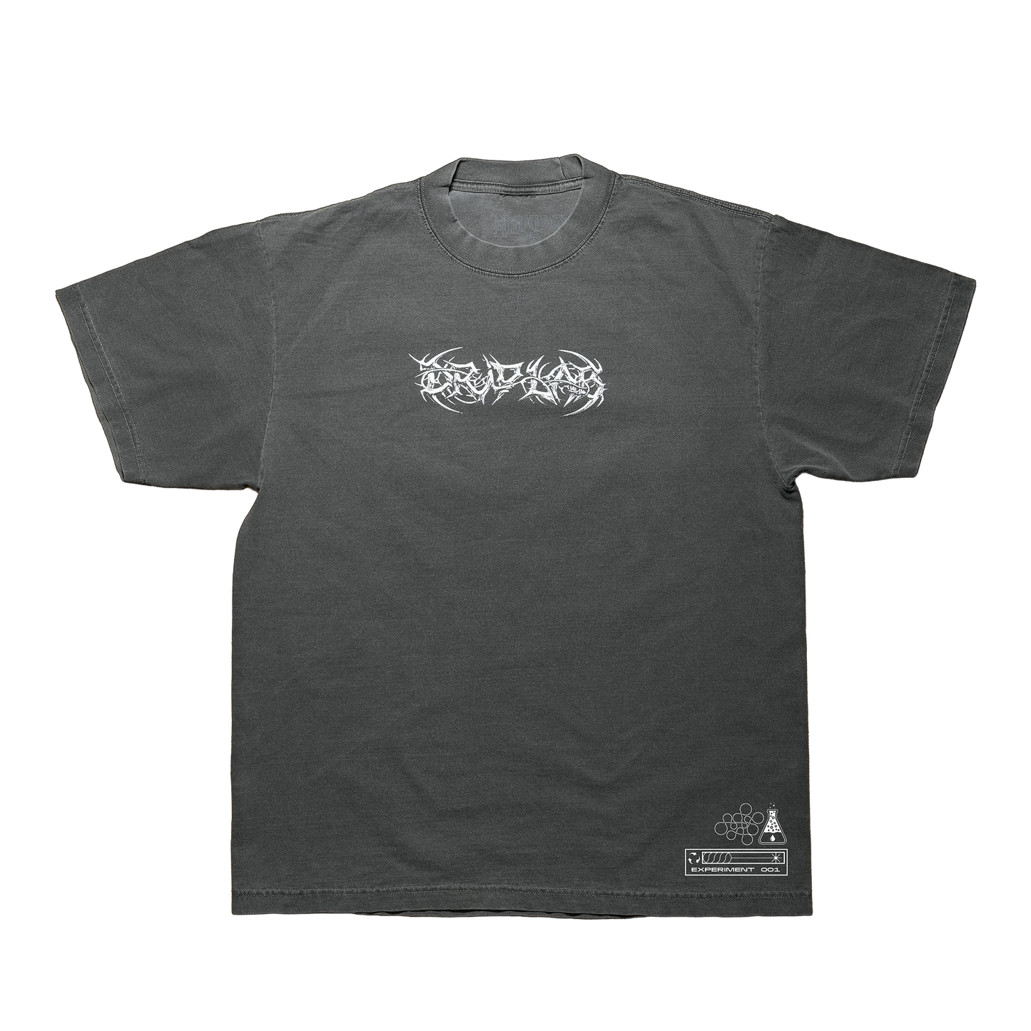 Glitch The System Grey Tee
