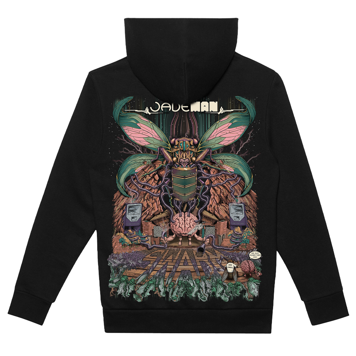 Jade Man Hoodie (Black)