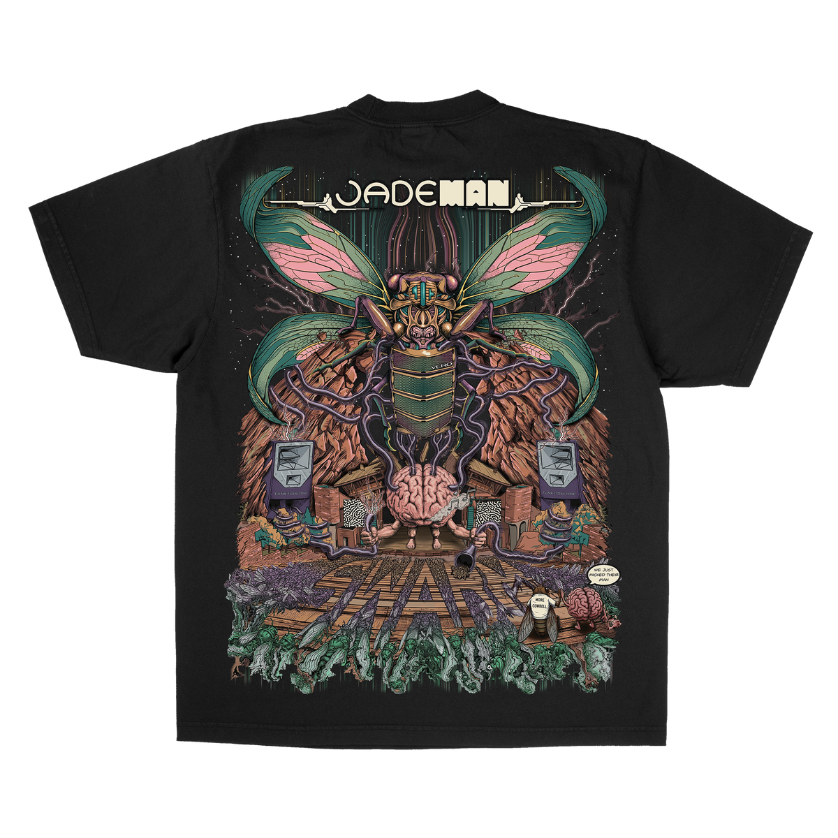 Jade Man Tee (Black)