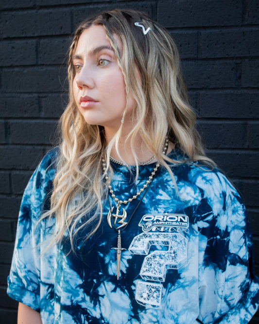 InTIPPERgalactic Blue Tiedye Tee *LAST CHANCE PREORDER*
