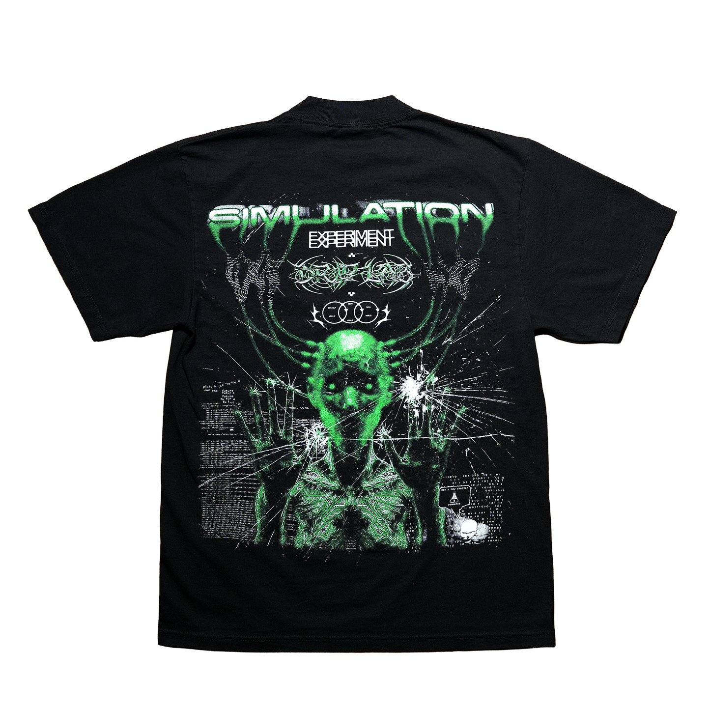 Simulation Black Tee