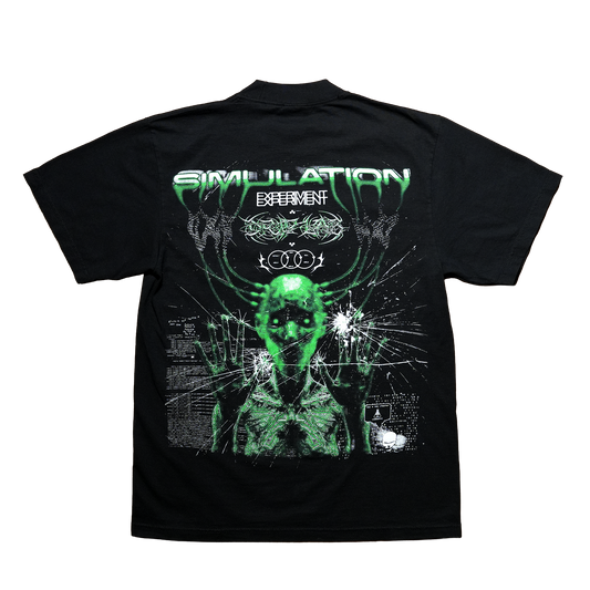 Simulation Black Tee