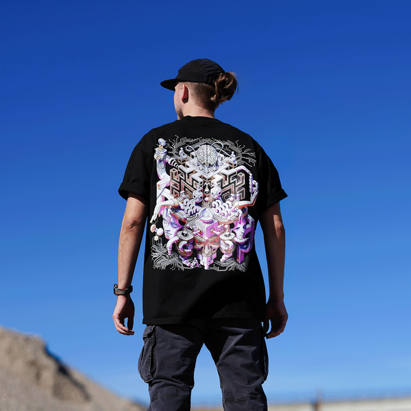 Dream Machine Tee (Black) – The Drip Lab