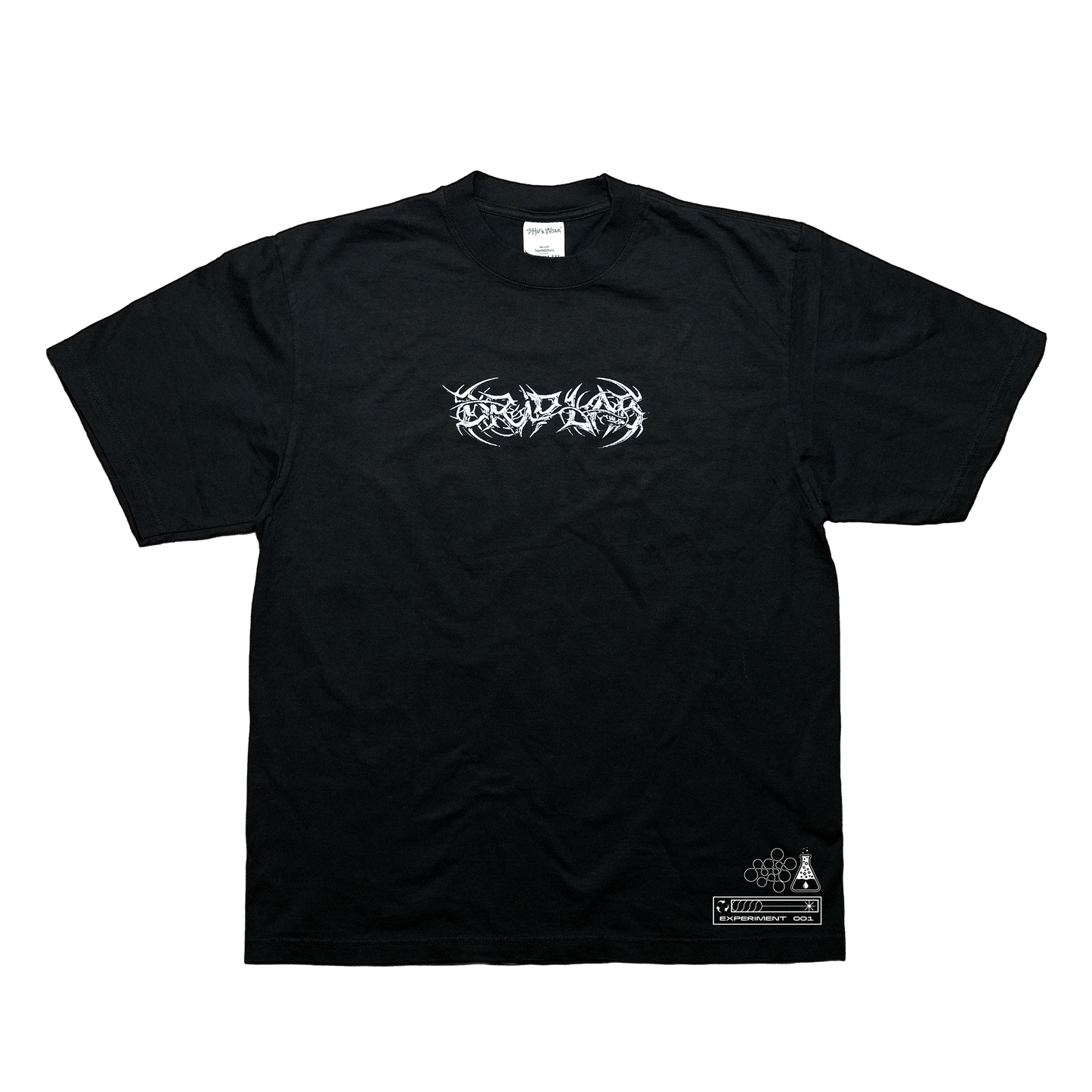 Glitch The Sytem Black Tee