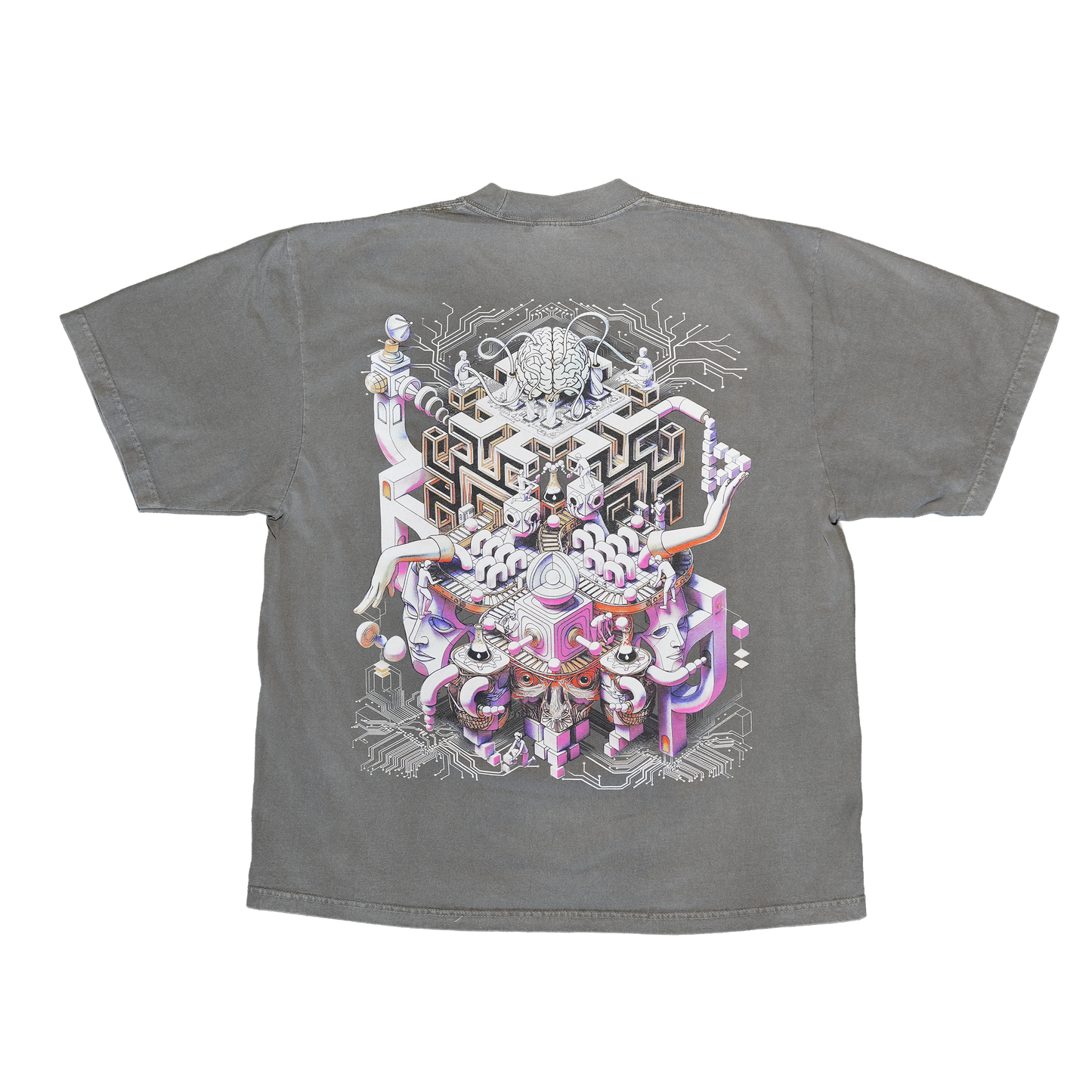 Dream Machine Tee (Cement)