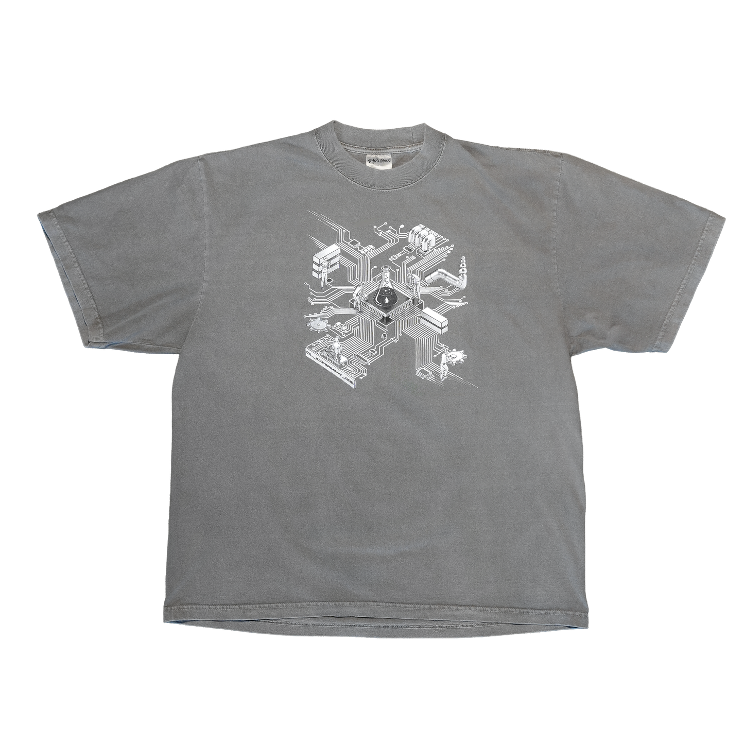 Dream Machine Tee (Cement)