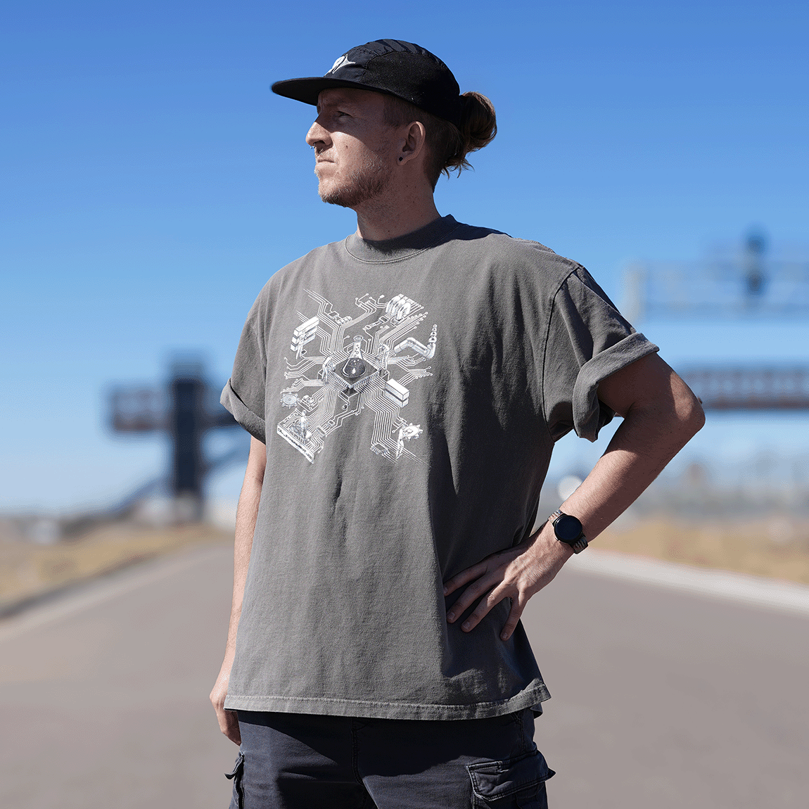 Dream Machine Tee (Cement)