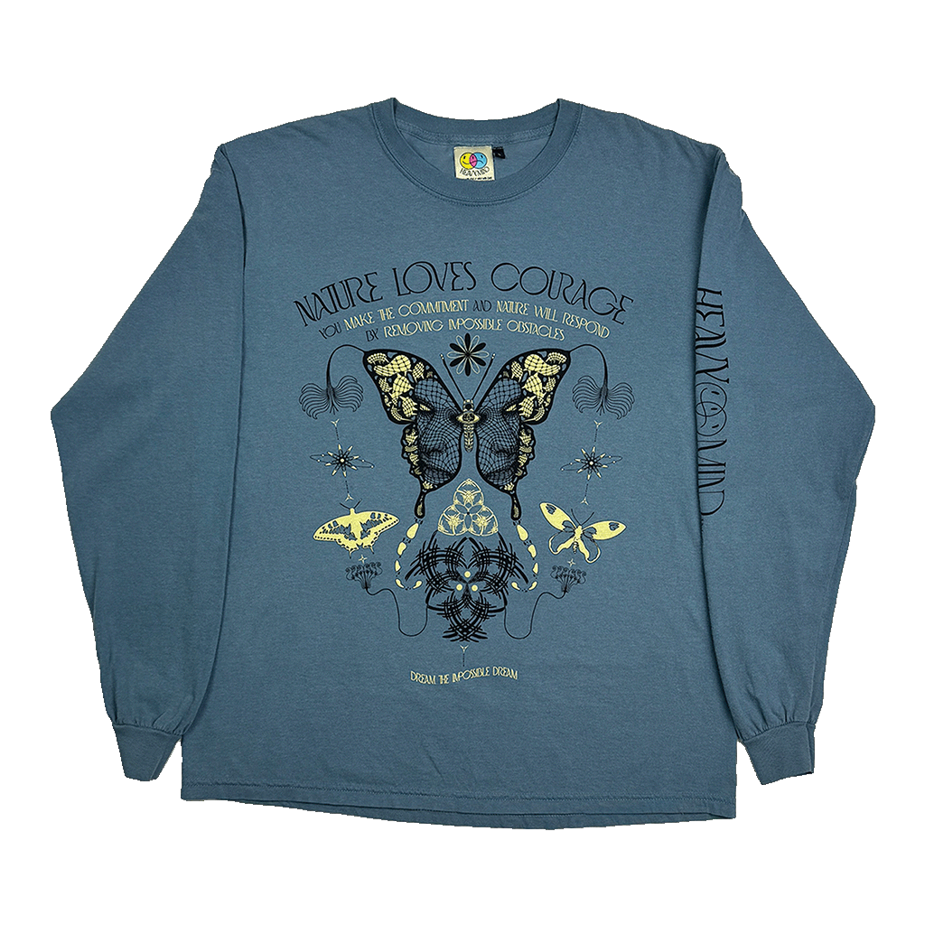 Heavy Mind Long Sleeve (Pale Blue)