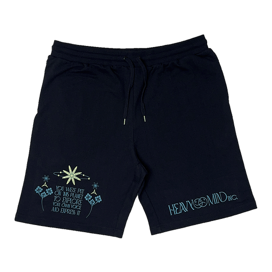 Heavy Mind Shorts (Black)