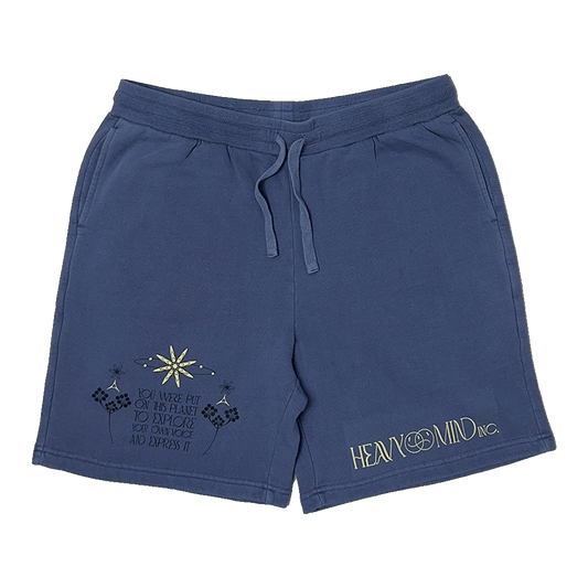 Heavy Mind Shorts (Pale Blue)