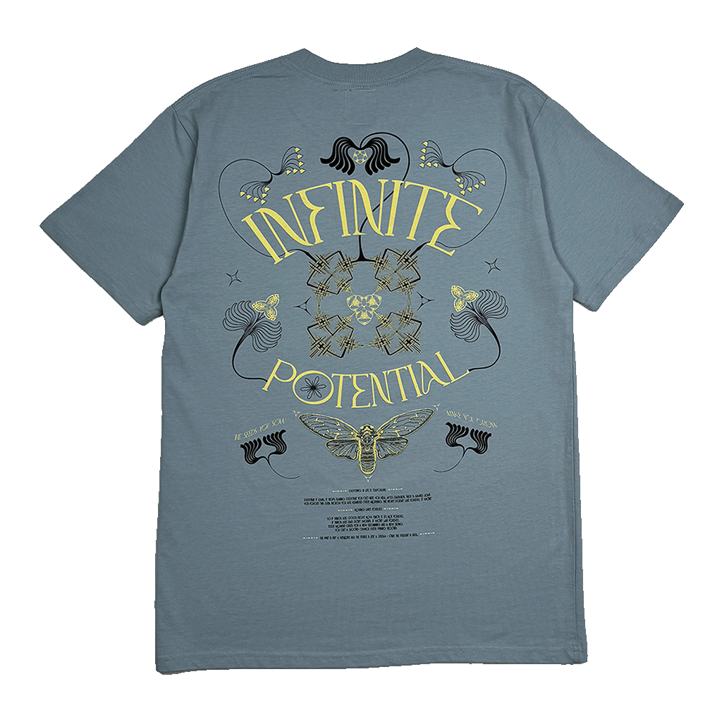 Heavy Mind Tee (Pale Blue)